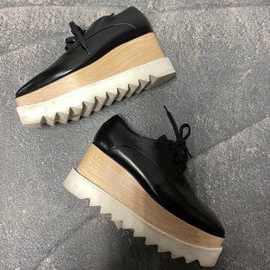 Stella McCartney Elyse Platform Oxford Brogues, size 36